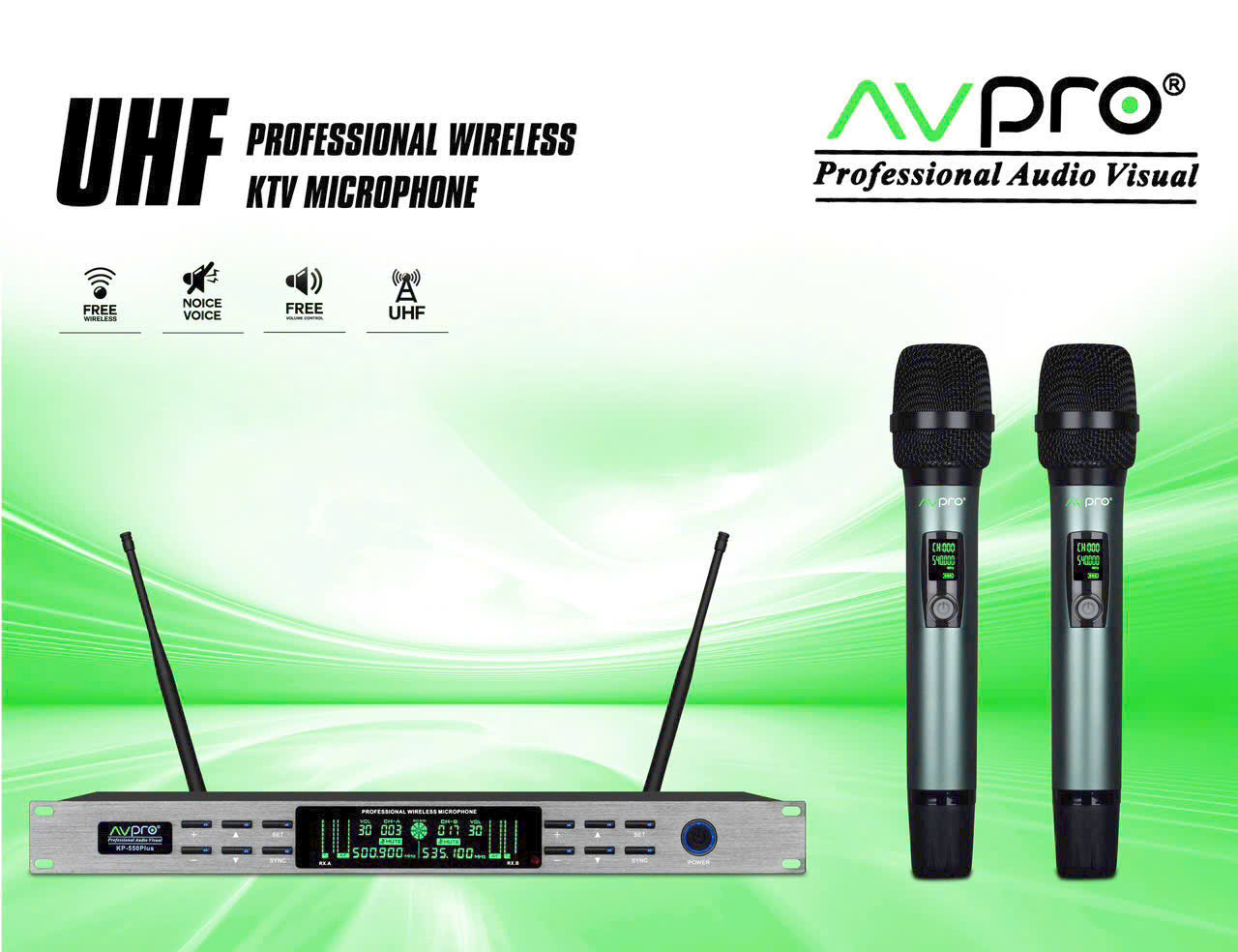 Micro Không Dây AVPRO KP550 Plus