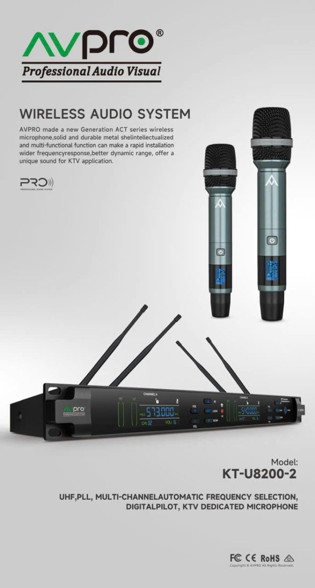 Micro Không Dây AVPRO KT-U8200