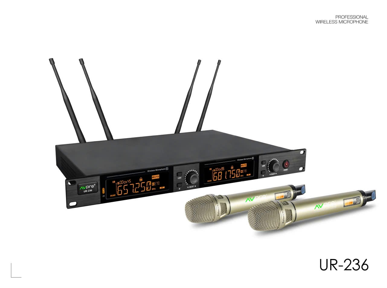 Micro Không Dây AVPRO UR236