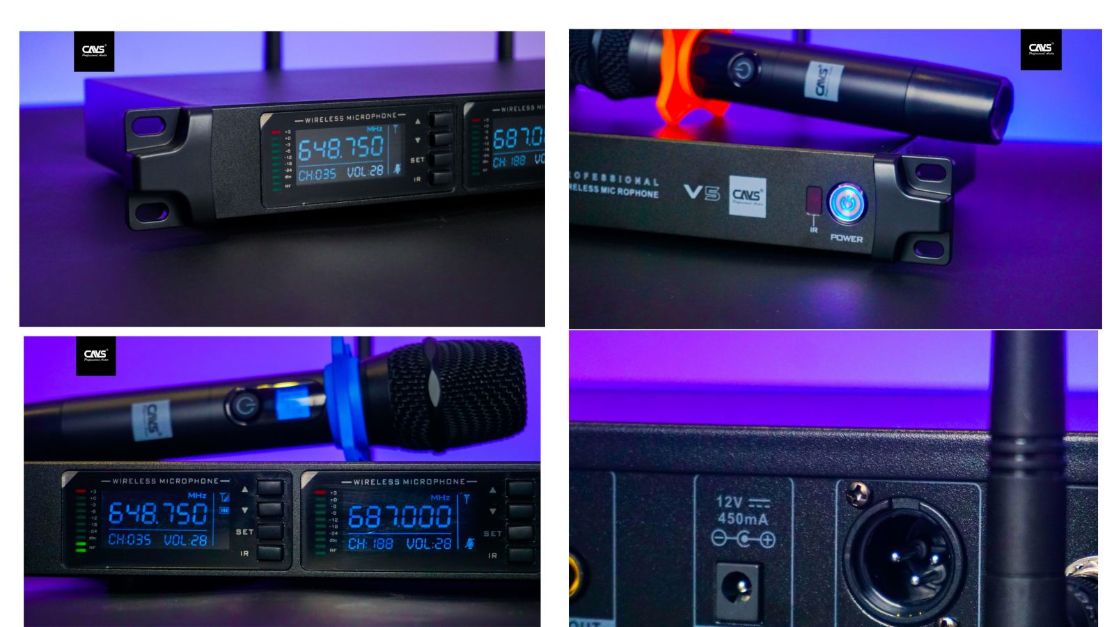 Micro Không Dây CAVS V5 2023