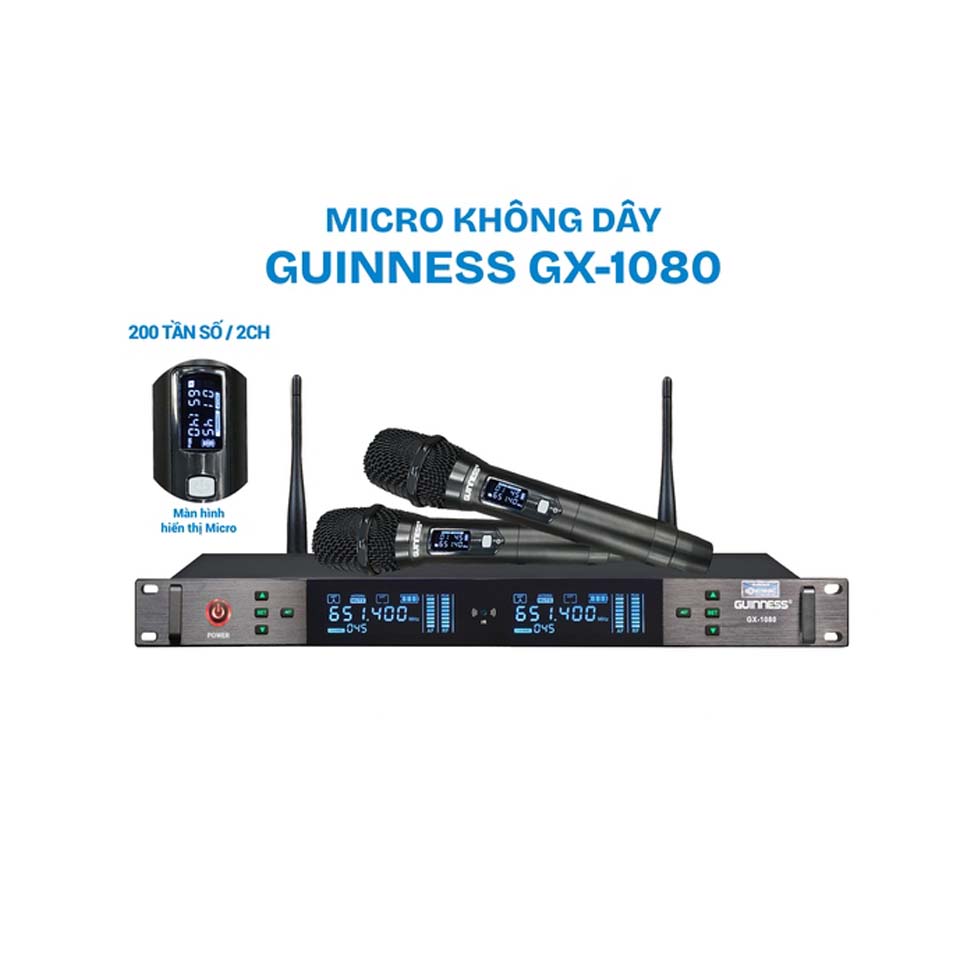 Micro Không Dây GUINNESS GX-1080