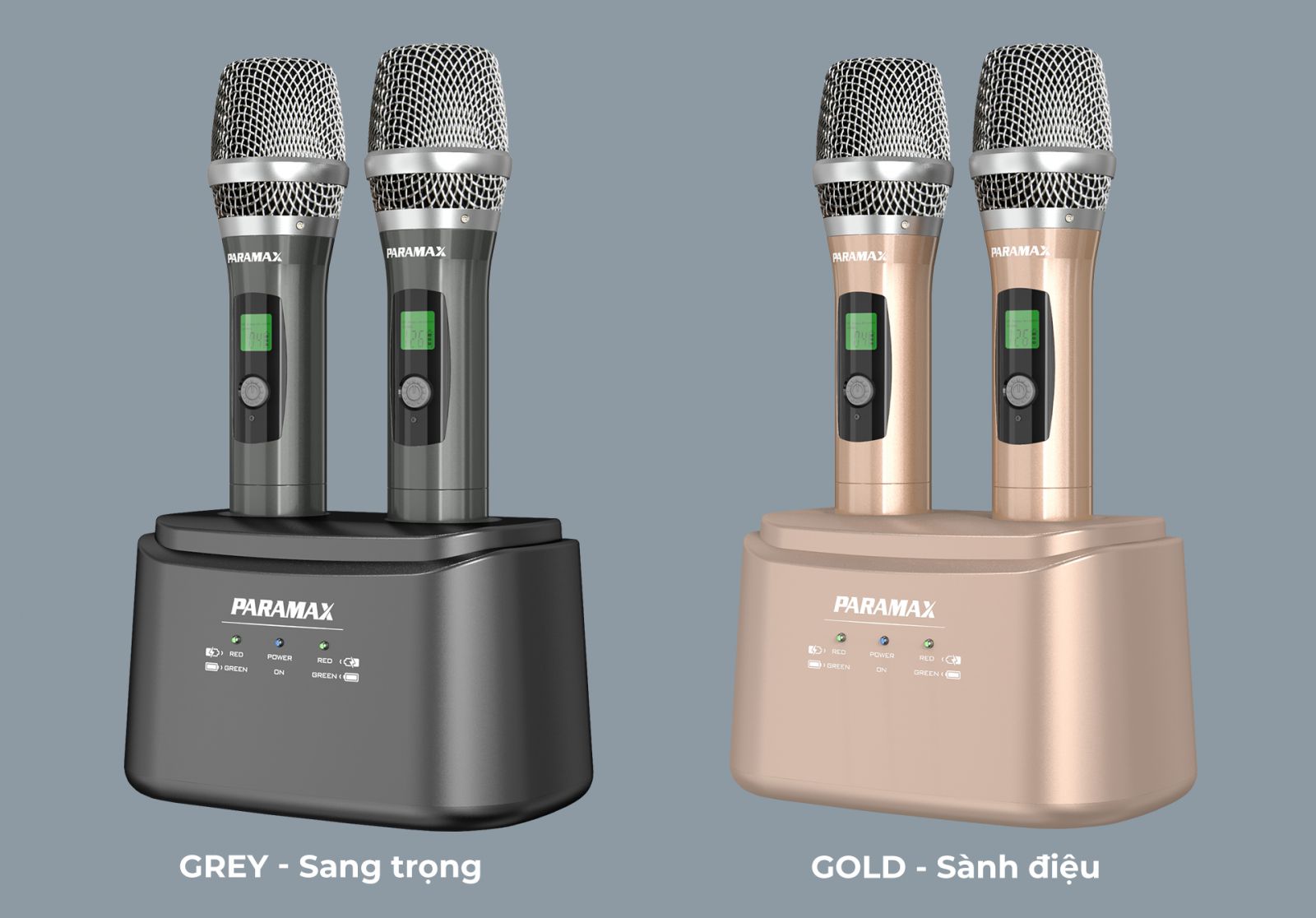 MICRO KHÔNG DÂY PARAMAX SM-2500 SMART CHÍNH HÃNG