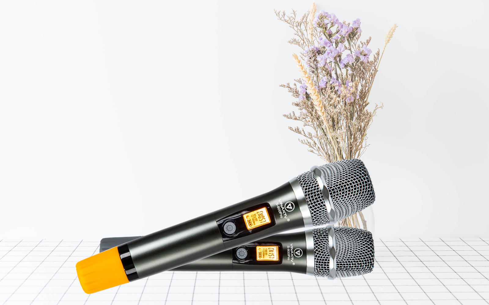 Micro không dây VinaKTV S800 pro