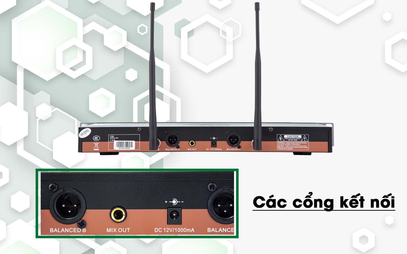 Micro không dây VinaKTV S800 pro