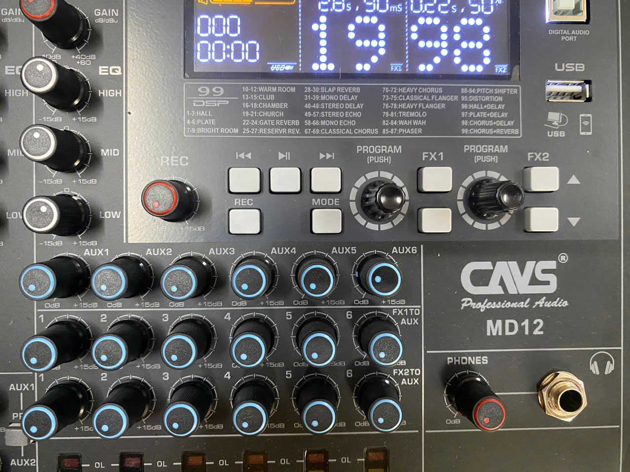 Mixer Bàn CAVS MD12