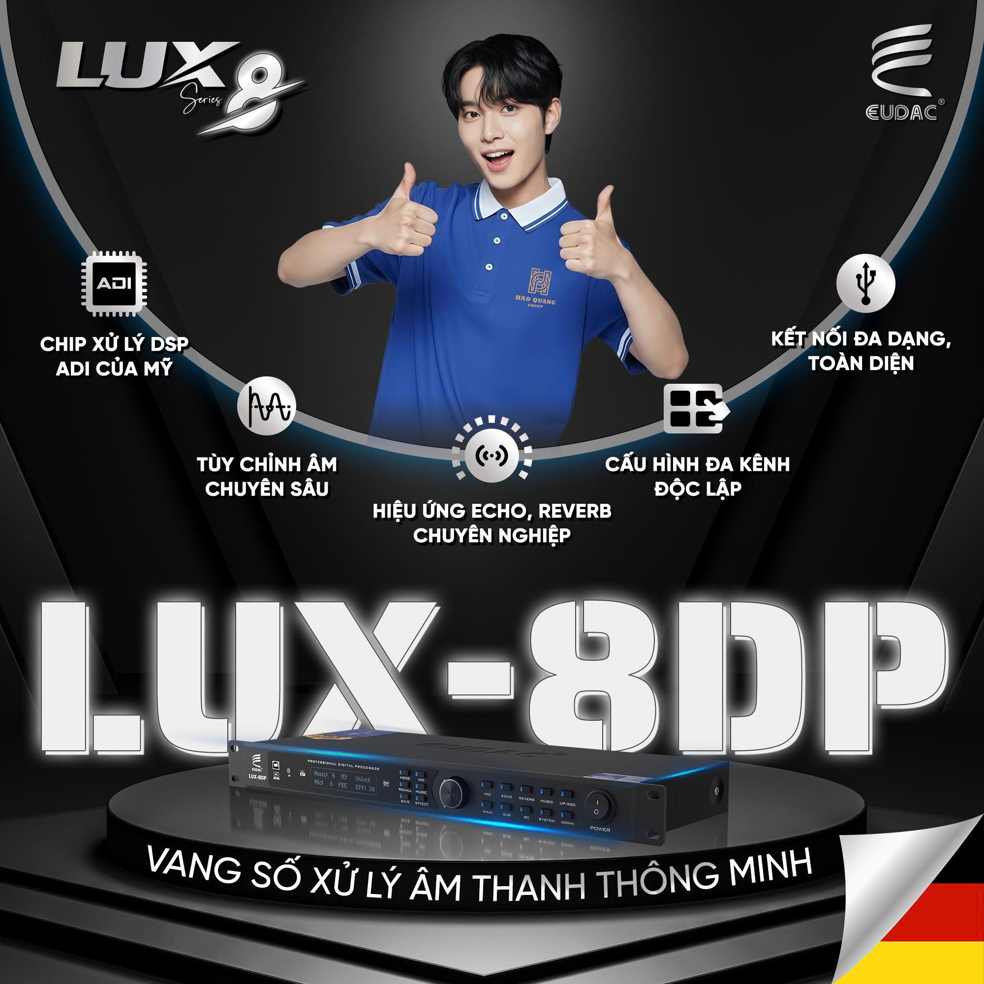 Vang Số EUDAC LUX 8DP