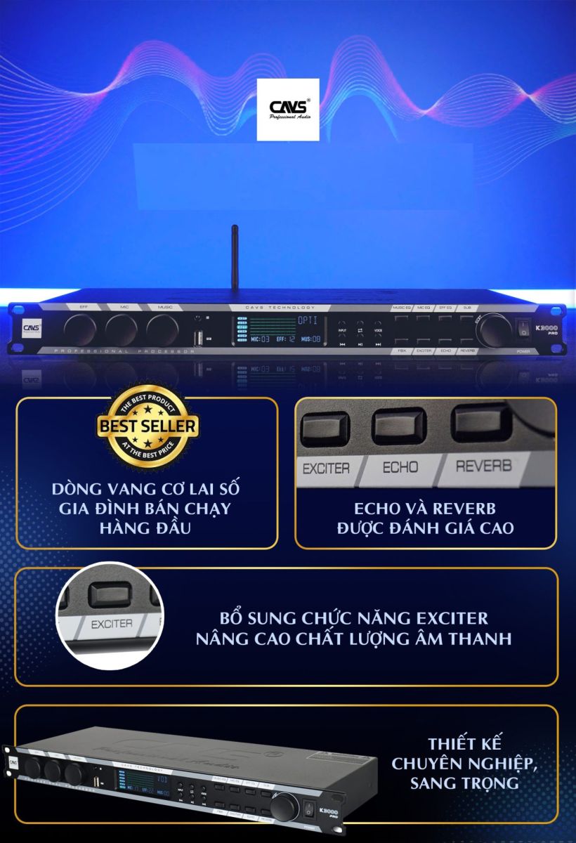 Vang Cơ CAVS K3000SE