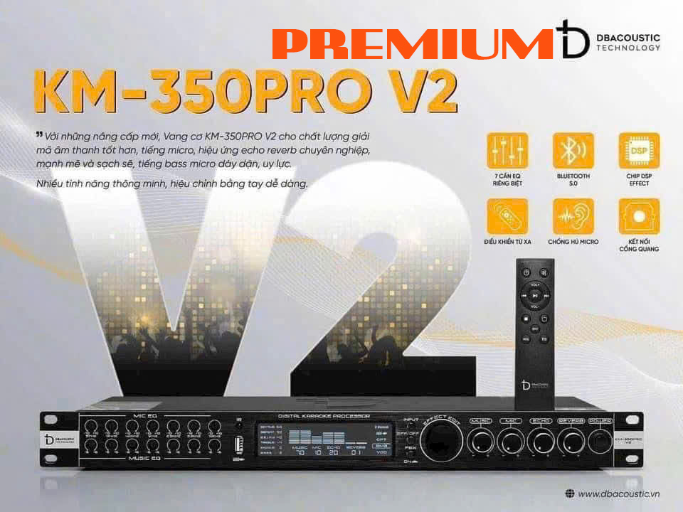 Vang Cơ Dbacoustic KM350Pro V2 Premium