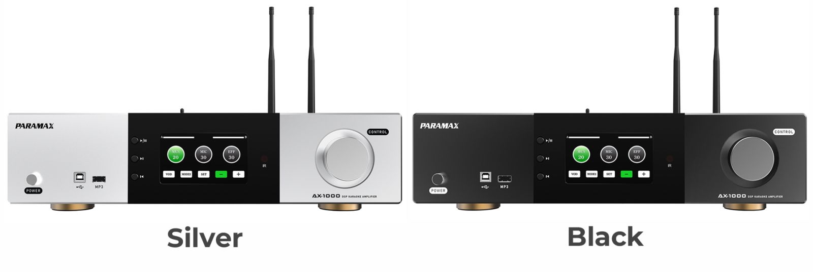 Amply 3 in 1 PARAMAX AX-1000