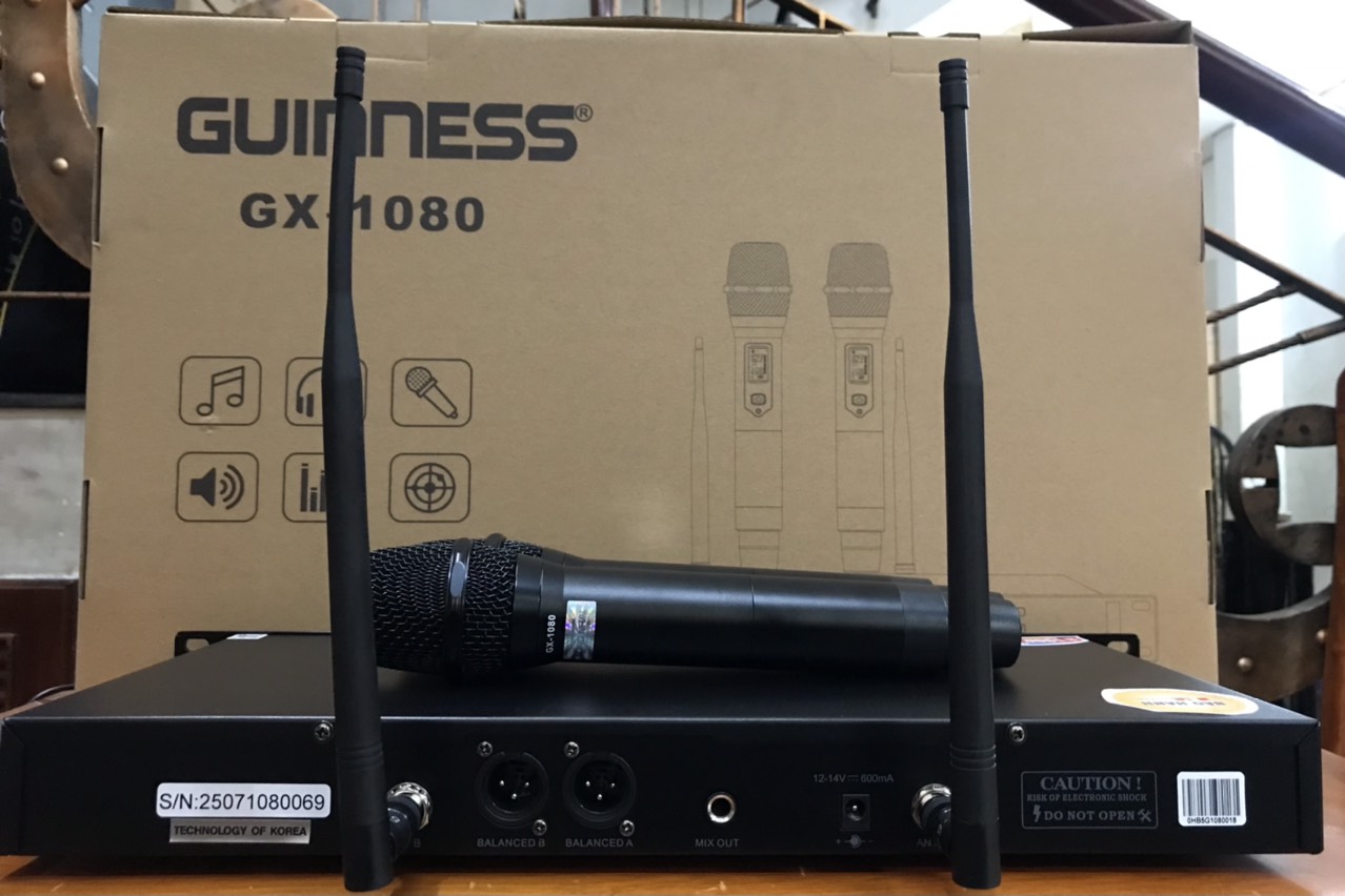 Micro Không Dây GUINNESS GX-1080