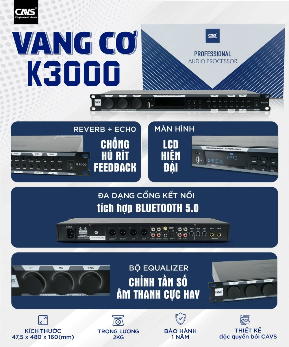 Vang Cơ CAVS K3000