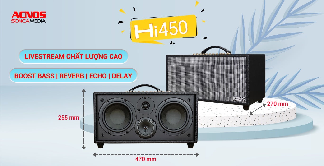 Loa  Di Động ACNOS Hi450