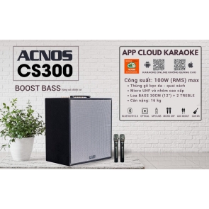 Loa Di Động ACNOS CS300  Loa Di Động ACNOS CS300