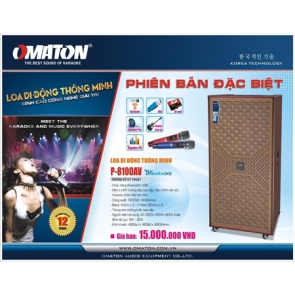 Loa Di Động OMATON P-8100AV Loa Di Động OMATON P-8100AV