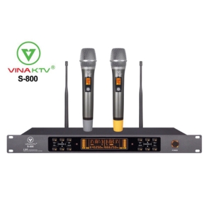MICRO KHÔNG DÂY VINA KTV S800 MICRO KHÔNG DÂY VINA KTV S800