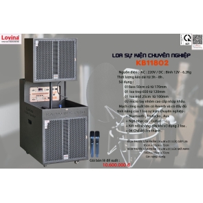 Loa Di Động LOVINA KB11802 Loa Di Động LOVINA KB11802