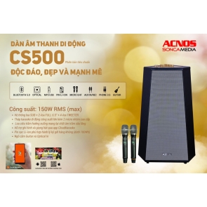 Dàn Âm Thanh Di Động ACNOS CS500  Dàn Âm Thanh Di Động ACNOS CS500