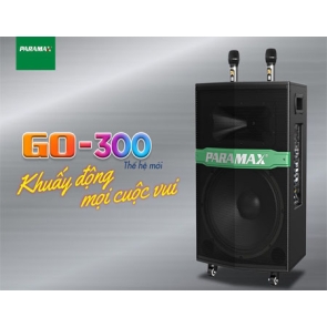 LOA DI ĐỘNG PARAMAX  GO 300 NEW  LOA DI ĐỘNG PARAMAX  GO 300 NEW