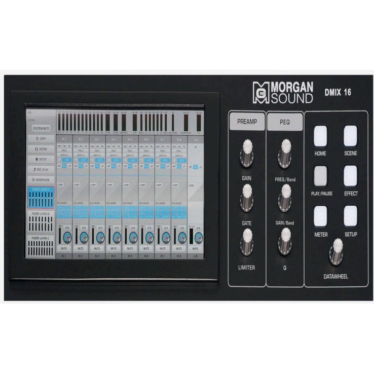 Mixer Digital Morgan Sound -DMIX16
