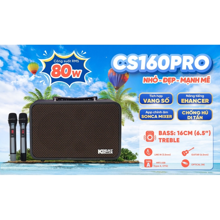 Loa Di Động ACNOS(KBEABOX) CS160Pro