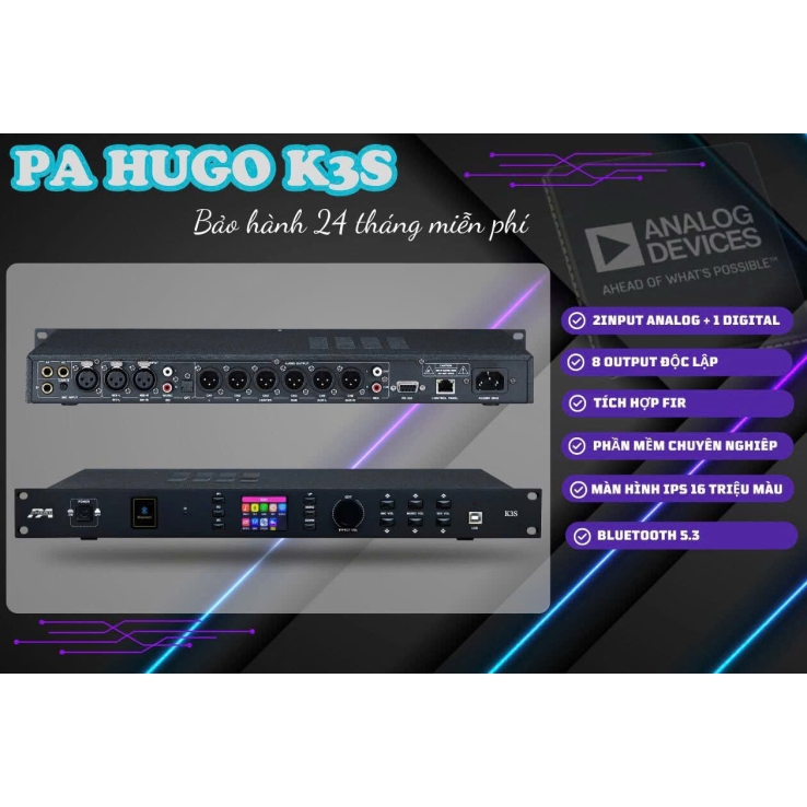 Vang số PA(HUGO) K3S