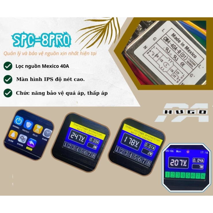 Quản Lý Nguồn PA(HUGO) SPC-8Pro