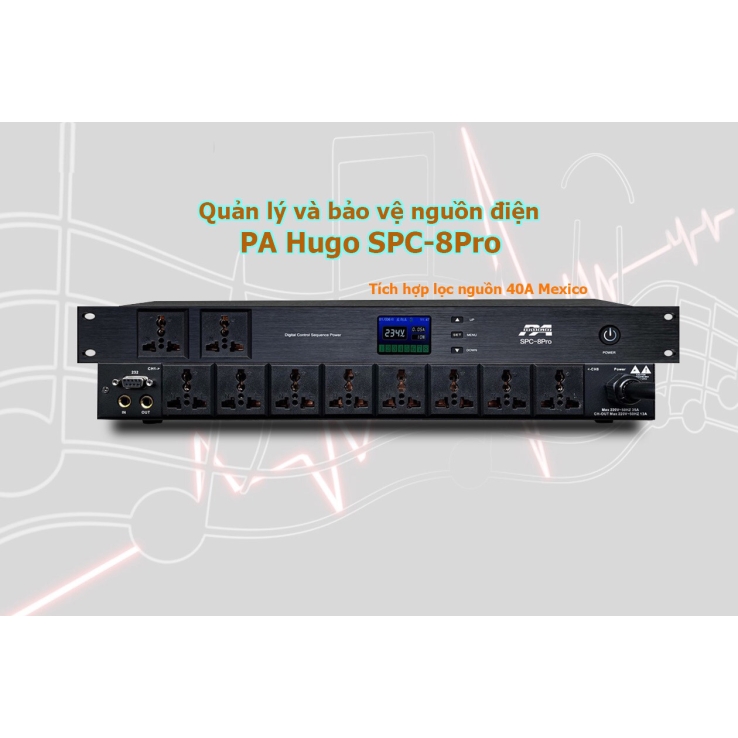 Quản Lý Nguồn PA(HUGO) SPC-8Pro